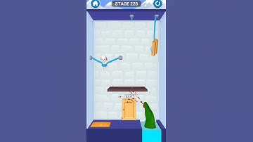 rescue cut rope puzzle stage 228| rescue cut rope puzzle game for android and iOS #shorts