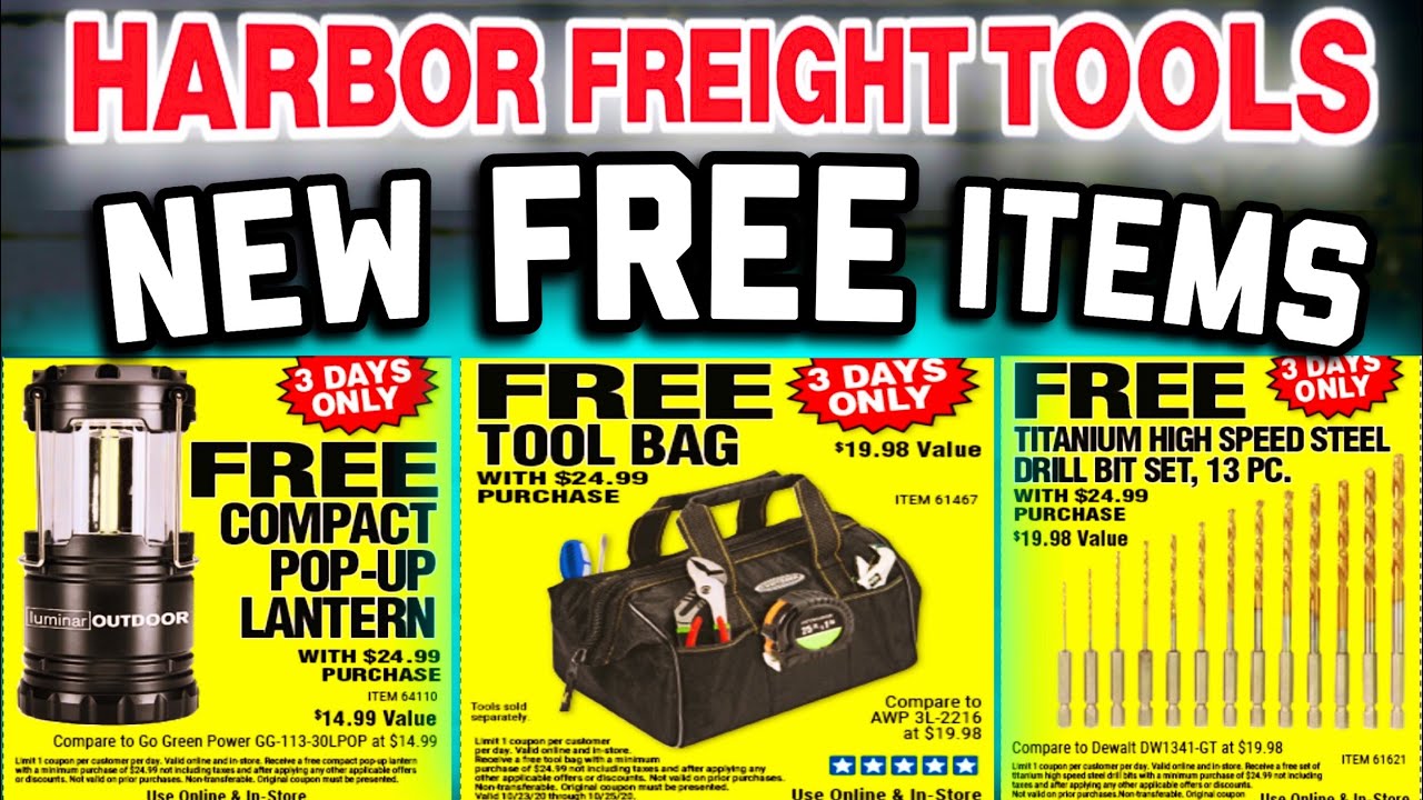 harbor-freight-releases-new-free-item-coupons-finally-youtube