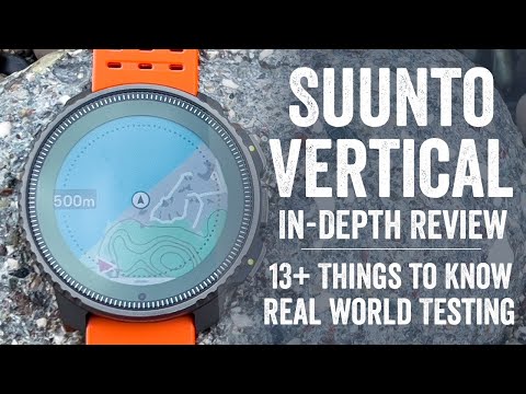 Suunto Vertical Titanium Solar Adventure Watch
