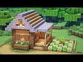 Minecraft how to build a small survival house 2