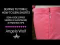 SEWING TUTORIAL: HOW TO SEW A SIDE INVISIBLE ZIPPER AND WAISTBAND