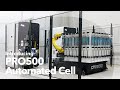 Dlyte pro500 automated cell metal surface finishing in production lines
