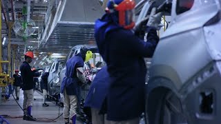 MG Hector Production  ..  inside The Factory \/ Manufactur Plant [ Halol, Gujarat ] Tour in India