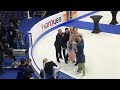 Etarasova vmorozov  team euros 2022 after medal ceremonie