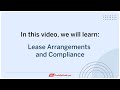 Oracle Fusion Lease Accounting - Understanding Lease Arrangements and Compliance (IFRS16 | ASC842)