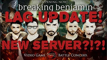 Breaking Benjamin in AQ3D & AQWorlds! Lag Update & New Yellow Server!