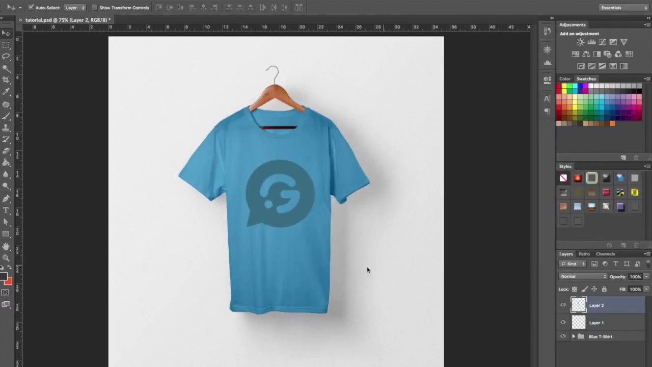 Download Create Realistic Custom T-Shirt Mockups in Photoshop - YouTube