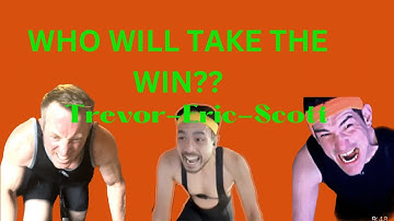 Zwift//Epic battle// Flat Is Fast// stage 3// B Cat