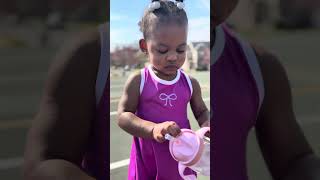 She stays ready with Nuby b/c even the smallest athletes need the right gear to stay in the game #fy