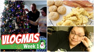 VLOGMAS WEEK #1 | Self Introspection, Decorating The Xmas Tree, Grocery Haul AND MORE!!!