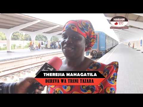 ANGALIA HISTORIA FUPI YA MWANAMKE WA KWANZA KUENDESHA TRENI NA JINSI ALIVYOPEWA TUZO NA TGNP