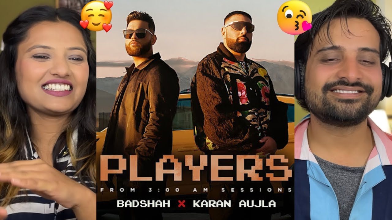 Badshah X Karan Aujla - Players (Official Video) | 3:00 AM Sessions | REACTION | Funkie Couple Vlogs