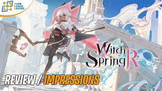 WitchSpring R - An Overwhelmingly Positive Witchy JRPG - Review