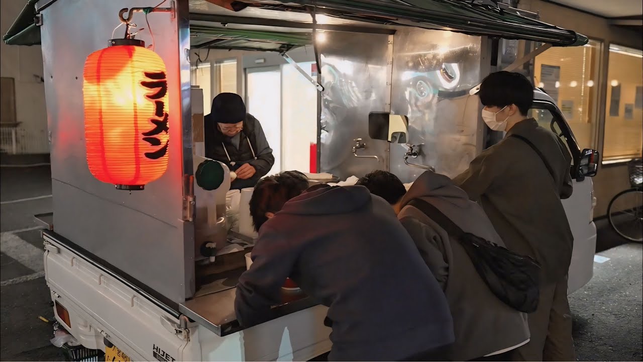 日本の屋台ラーメン6選！ Yatai Ramen - Old Style Ramen Stall - Japanese Street Food