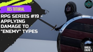 Unreal Engine 5 RPG Series #19 - Applying Damage #ue4 #ue5 #unrealengine
