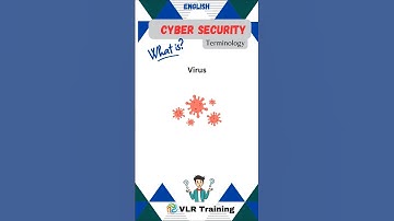 What is Virus ?cyber security terminology #cybersecurity #vlrtraining #education