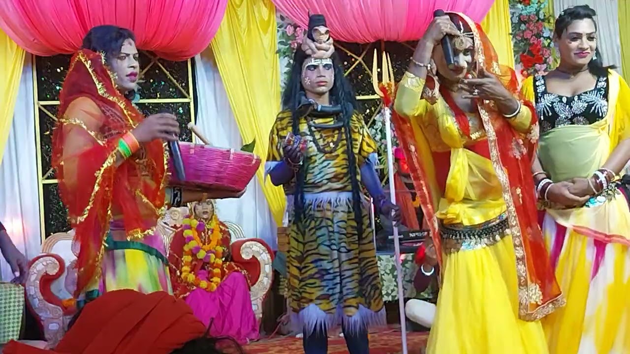 शिव विवाह //परिक्षण यह कार्यक्रम भैरवस्थान मे हुआ //शिवजी व्यास मिन्ती //मो:-8298224968