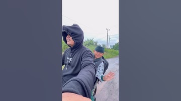 TROBOS HUJAN PULANG SEKOLAH #minivlog #hiburanshorts #anakdesa #vlog