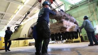 Steam Turbine Repair Time Lapse Video