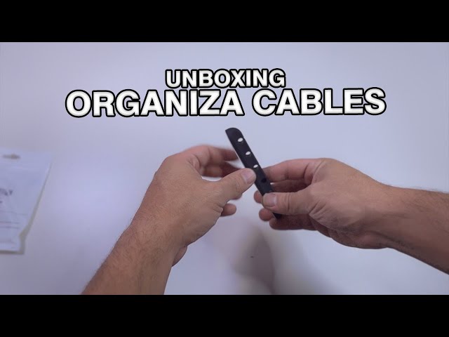 Cómo utilizar el organizador de cables CableZip™ de Fellowes® 