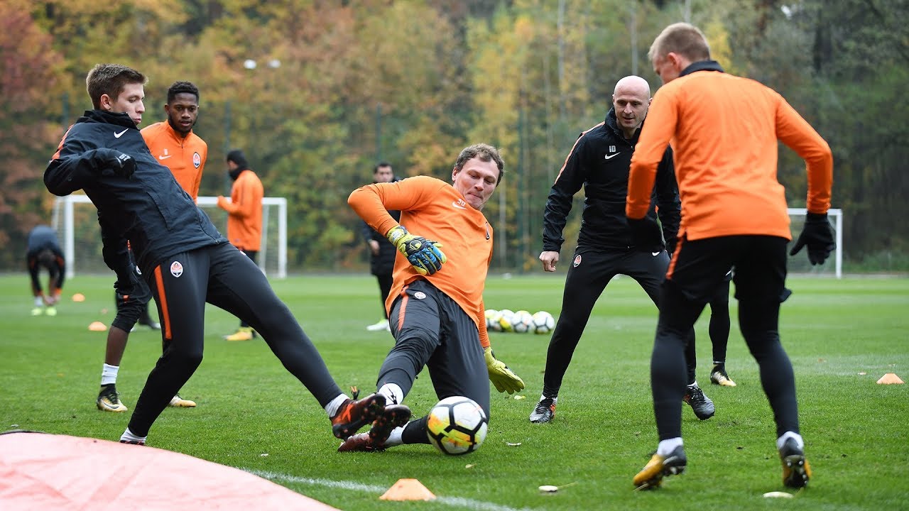 україна має талант Open training session before the match against Stal