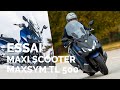 Essai maxi scooter maxsym tl 500 a2