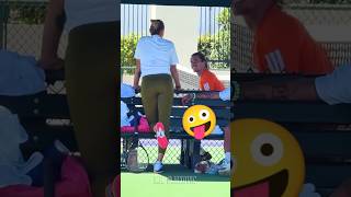 Sabalenka Jokes With Zverev