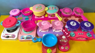 4 MINUTES SATISFYING WITH UNBOXING KITCHEN SET TOYS | COOKING TOYS | TOYS ASMR no music