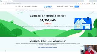 Carlsbad is Down 12 percent per Zillow - 1 Listing