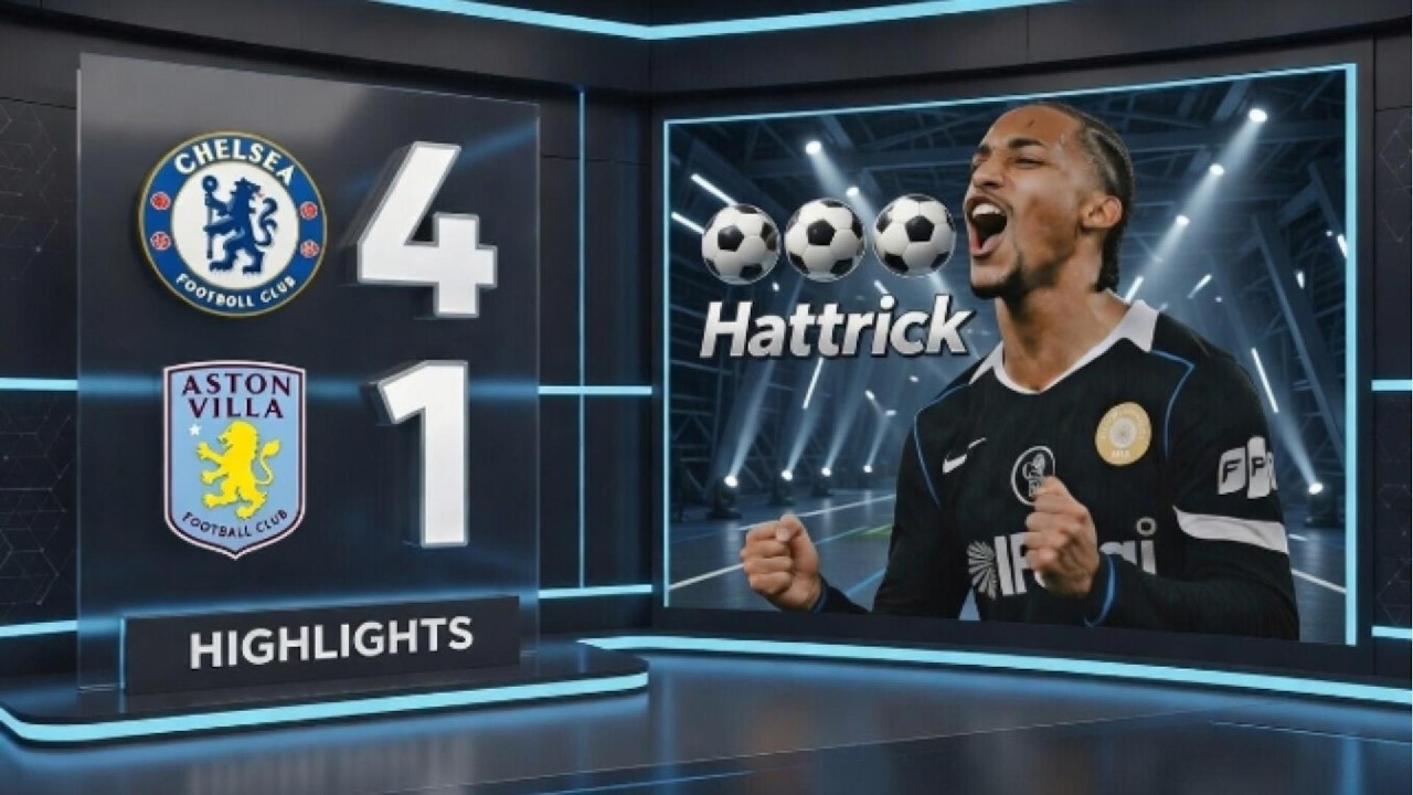 Chelsea DESTROY Aston Villa 4-1! 🔥| Extended Highlights 2026