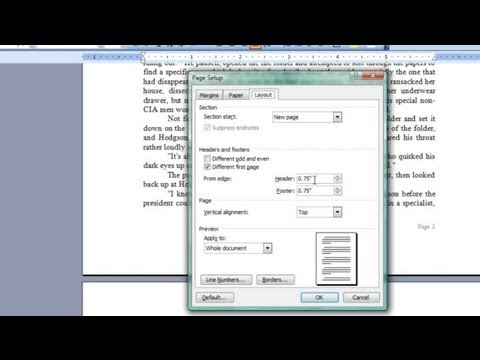 How to Remove Footers in Microsoft Word Documents : Microsoft Office Software
