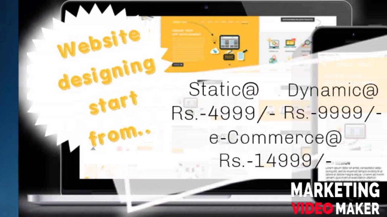 Website designing and development - YouTube