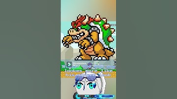 Mario Maker has a original Bowser sprite for the SMW style! #shorts #gaming #gamingtrivia