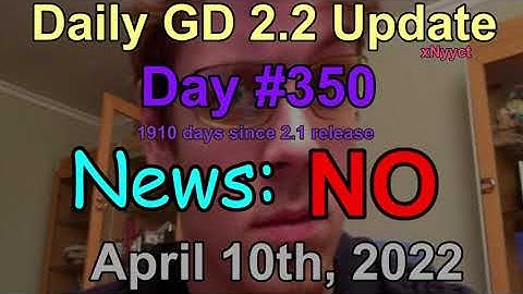 Daily Geometry Dash 2.2 Update: Day 350