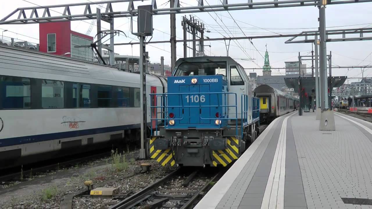 SNCB/NMBS HLE 20 in Luxemburg, 14 en 15 juni 2012