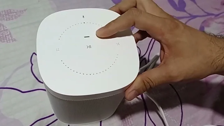 Sonos One 2nd Gen. This speaker is LOUD TO THE MAXIMUM! #somos #sonos #sonosspeaker