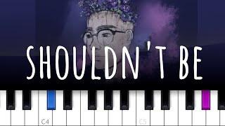 Shouldn't be ~ Luke Chiang (piano tutorial)