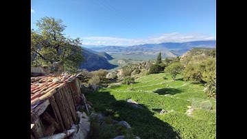 Exploration solo hike arround Delphi area (Greece)