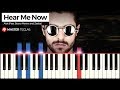 Hear Me Now - Alok (Feat. Bruno Martini and Zeeba) | Piano Tutorial