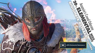 Ins Creed Odyssey How To Get 20% Elemental Resistance Engraving Ainigmata Ostraka Locations