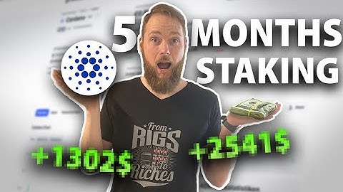 ADA Staking Rewards: 5 Months of Cardano Staking with Ledger & AdaLite💰💰