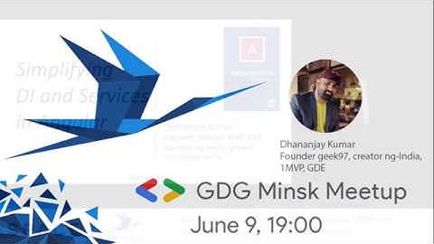 Dhananjay KumarFounder, creator ng-India, 1MVP, GDESimplifying Dependency Injection in Angular.