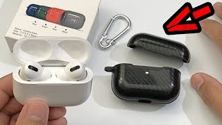 Ebay/ amazon case!! for apple airpods pro case carbon fiber tpu
shockproof charging skin cover