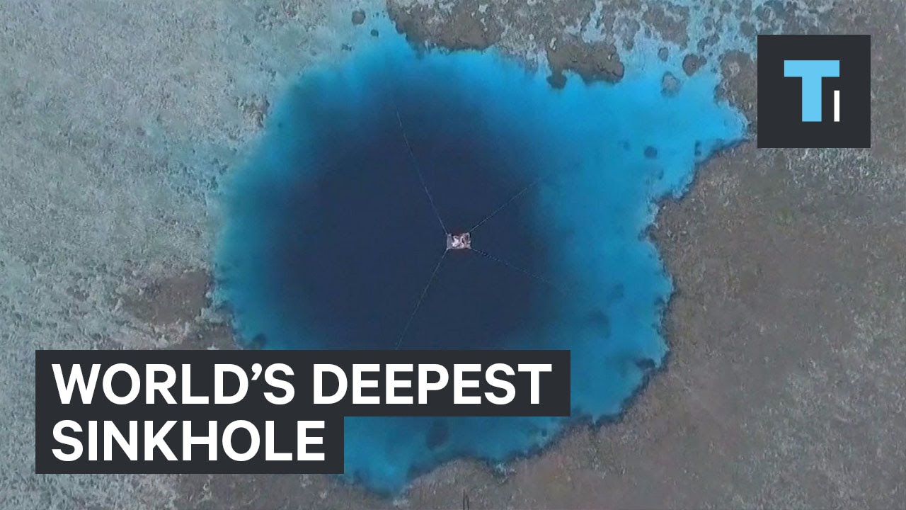 World S Deepest Sinkhole