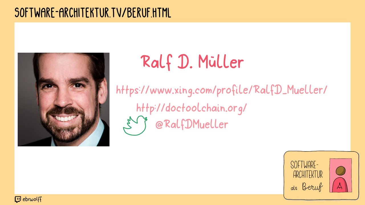 Beruf Software Architektur: Ralf D. Müller - YouTube
