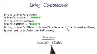 13   String Concatenation