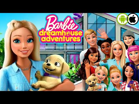 Barbie Dreamhouse Adventures Pacote VIP TODOS PERSONAGENS JOGO INFATIL  DUBLADO PART 1 GAMEPLAY PT BR 