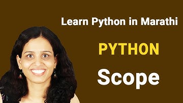 मराठी मध्ये पायथॉन शिकूया - Python in Marathi - Scope | For Beginners | Ashwini Sonawane