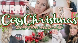 2023 HALLMARK INSPIRED CHRISTMAS BEDROOM DECORATE / TYPICALLY KATIE / MERIT BEAUTY