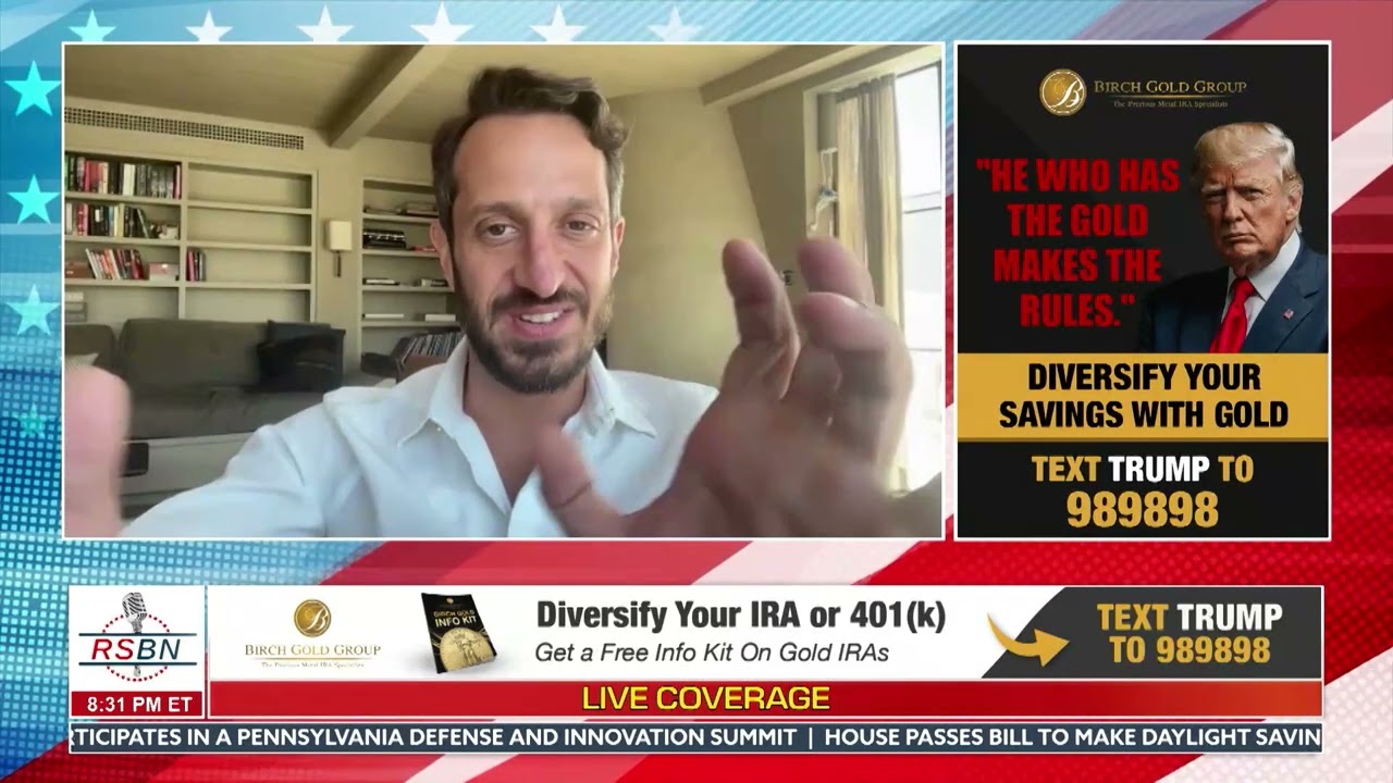 WATCH: RSBN Interviews Owner of Birch Gold, Phillip Patrick - 07/16/26